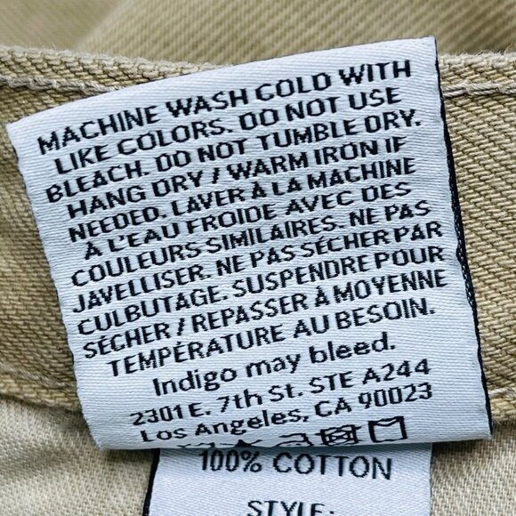 Boyish Tommy Jean in The Crowd Size 26 High Rise Straight Leg Crop Button Fly - Picture 8 of 15